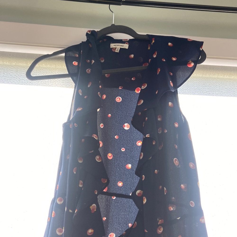 MAX STUDIO WRAP DRESS